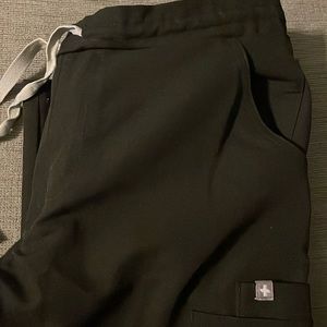 Black figs scrub pants. WORN ONCE